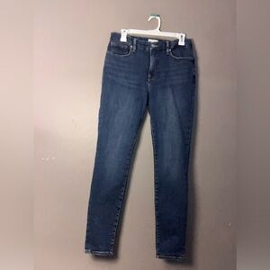 Good American GOOD LEGS sculpt skinny Jeans organic cotton size 10